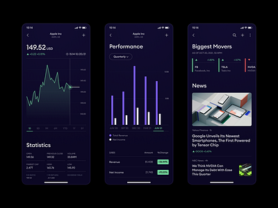 Stock Trading App - Mobile