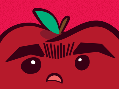 111 apple game art illustration mobile unibrow