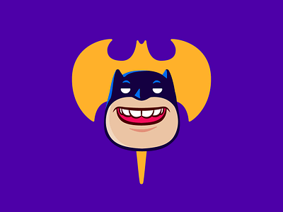 Batsy avatar batman cartoon dc draw illustration vector
