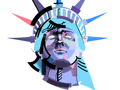 Statue Of Liberty art artist artwork color comics design designer graphic graphicdesign illustraion illustration art illustrations illustrator statue of liberty usa vector vector illustration vectorart