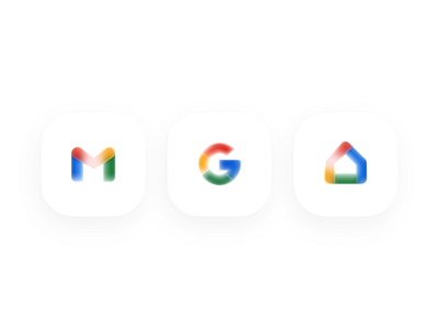 Glassy Icons - Google