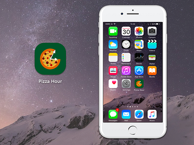 Daily Ui 005 - App Icon app icon daily ui daily ui 005 iphone pizza ui