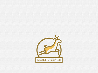 Ranch Logo deer logo