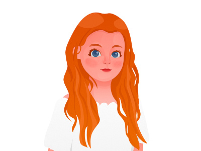 Orange affinity cartoon character dailyillustration illustration vector