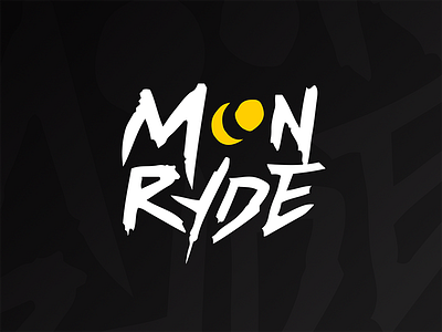 Moonryde - Lettering call of duty moon moonryde twitch streamer