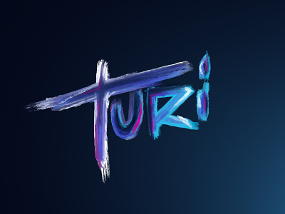 Turi brushed brushed logo streaming turi