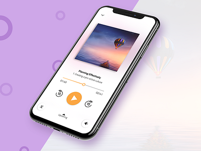Music App UI android app ui art audio player design illustration ios mobile app music player ui