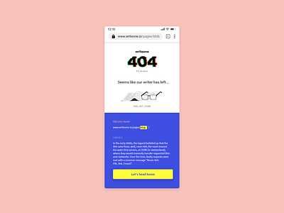 DailyUi #008 Page Not Found / 404 Page 404 adobe xd adobexd daily ui dailyui dailyui 008 dailyuichallenge empty error funfact page not found pagenotfound this page doesnt exist