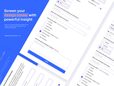 Simple Survey Form design figma figma design figmadesign form form design form field forms freecodecamp frontend material project responsive survey surveys ui ux