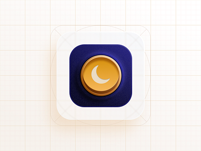 Night Switch Icon 3d 3d icon adaptive adaptive icon android app app icon big sur design figma icon icon design ios ipados light macos made in figma made with figma night switch