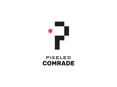 Pixeled Comrade affinitydesigner art comrade design logo pixel