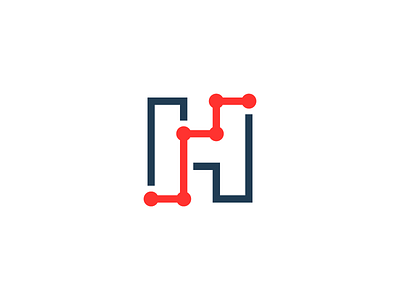 letter "H" + diagram chart charts design diagram diagrams graph graphs h letter letter h logo logotype
