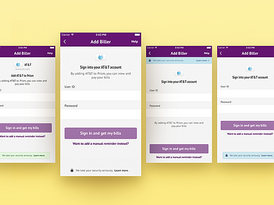 A/B Testing mobile register sign in ui ux