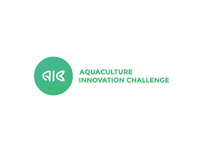Aquaculture Innovation Challenge logo aquaculture branding challenge fish graphic design innovation logo logotype