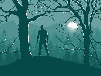 Lost in the woods brush brush tool photoshop