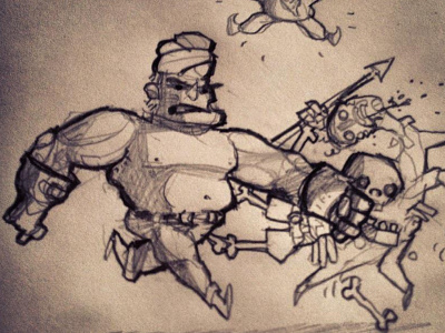 Punch Quest Sketch