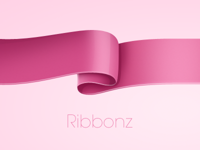 Ribbon pink puke ribbon