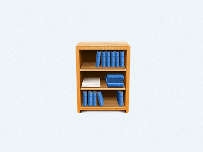 Shelves final blue folders shelf