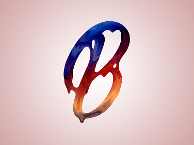 Letter B alphabet b letter lettering typography