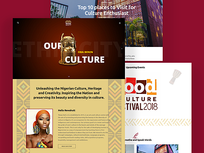 'Rewa Hutt 9ja africa african art creative culture lagos nativebrands nigeria nigerian ui ux web design website