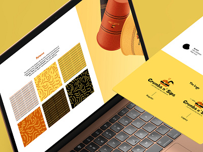 Crumbs n’ Sips brand brand identity branding design dribbble icon iconography identity branding identity system illustration logo nigeria nigerian