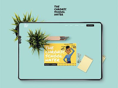 Chronic School Hater design dribbble education nigeria nigerian reformation school ui uiux ux website