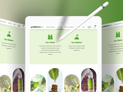 GreenPower Healthcare Limited africa design dribbble health healthcare lagos nativebrands nigeria nigerian product design responsive design ui uiux ux ux design uxdesign website