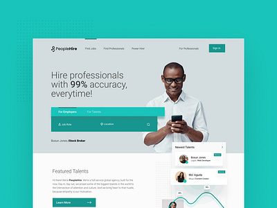 PeopleHire - Homepage