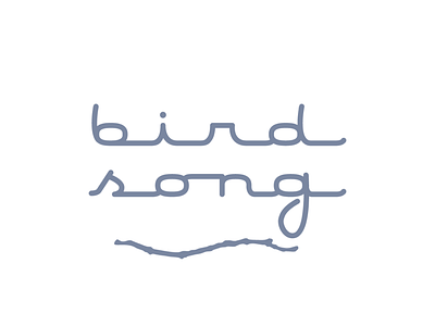 Bird song (cafe) branding branding design branding identity design graphic design logo logodesign logos logotype