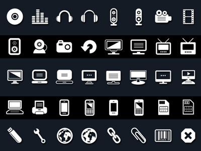 Web Icons applications apps editable icons internet pack vector web