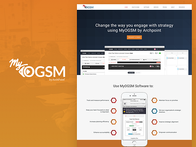 MyOGSM.com Landing Page