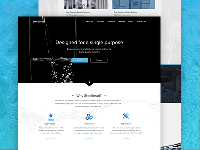 Landing Page from Dark Side