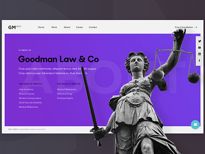 Landing Page for layer corporate website