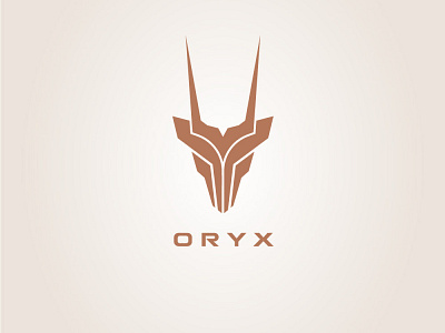 ORYX Logo For Sale. brand design illustrator logo oryx sale vector