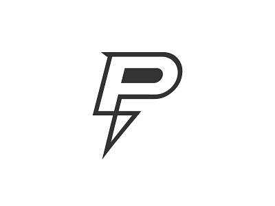 P Logo For Sale. brand branding buy creativity design illustrator lettering logo mark p print sale smartlogo symbol vector