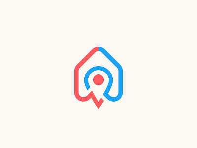 Home Stay Logo For Sale bnb brand design holiday home illustrator location logo stay travel vector