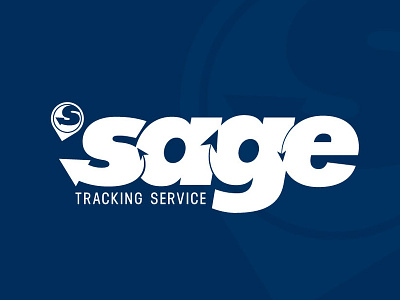 SAGE TRACKING SERVICES LOGO DESIGN....! brand branding design flat illustrator logo mark print typography vector
