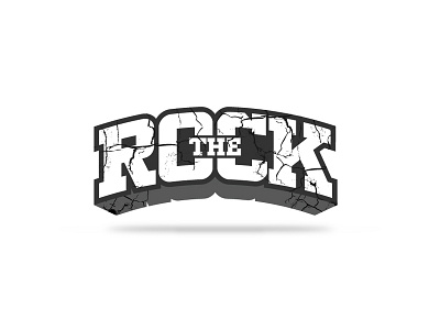 THE ROCK LOGO ....! by Amod Chavan on Dribbble