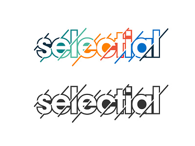 Selectial logo design.