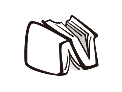 Books+N book icon logo read