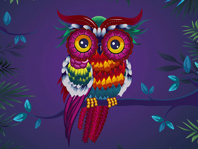 Vector owl