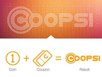 Coopsi Logo aviv blueprint coin cops coupon grid israel lexnau logo money orange tel
