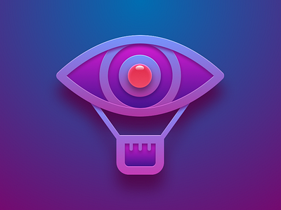 Sky Watch eye ruby sketch app skeuomorphism sky skywatch zeppelin