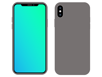 Fast iPhone X sketch designiphoneiphonex flat powerpoint