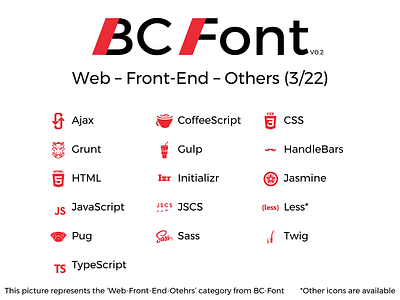 BC-Font : Web - Front-End - Others