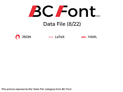BC-Font : Data file