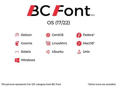 BC-Font : OS