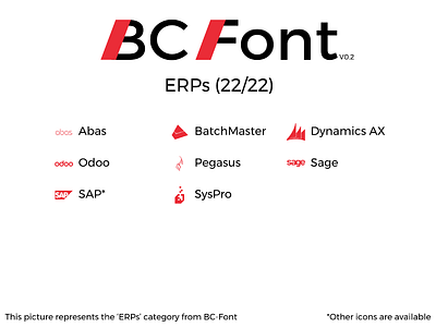 BC-Font : ERPs