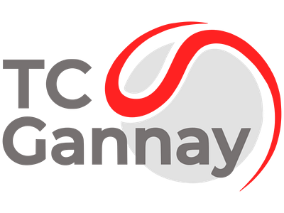 TC Gannay Logo branding tennis