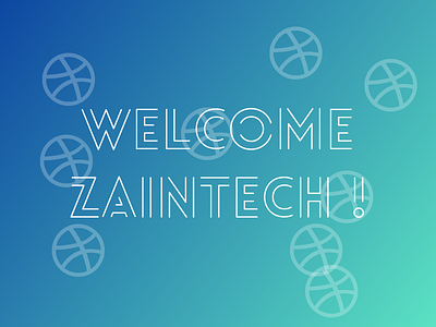 Welcome zaintech! invite